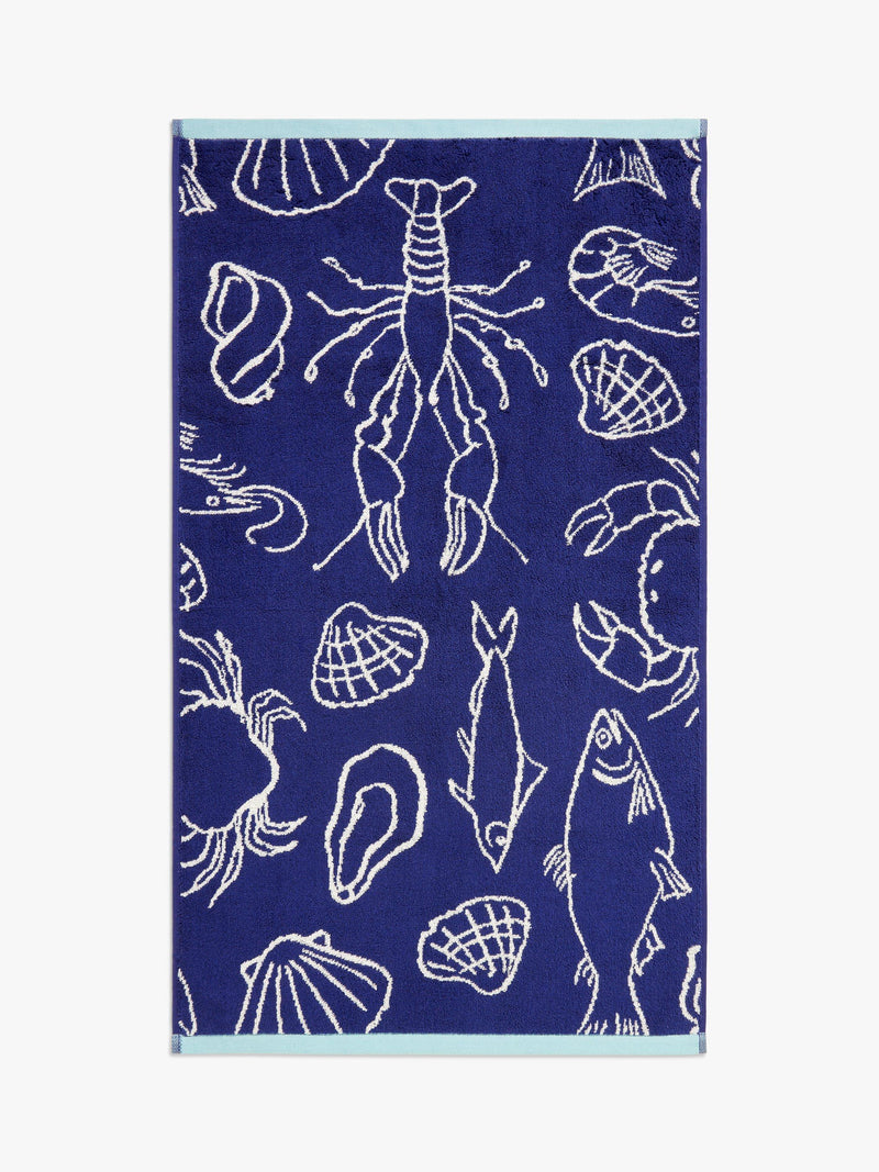 Mini Moderns Frutti di Mare Towels 100x50cm, imported from the UK