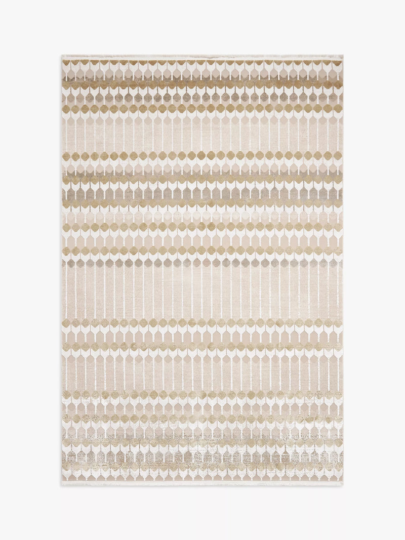 John Lewis Hive rug gold 180x120cm, imported from the UK