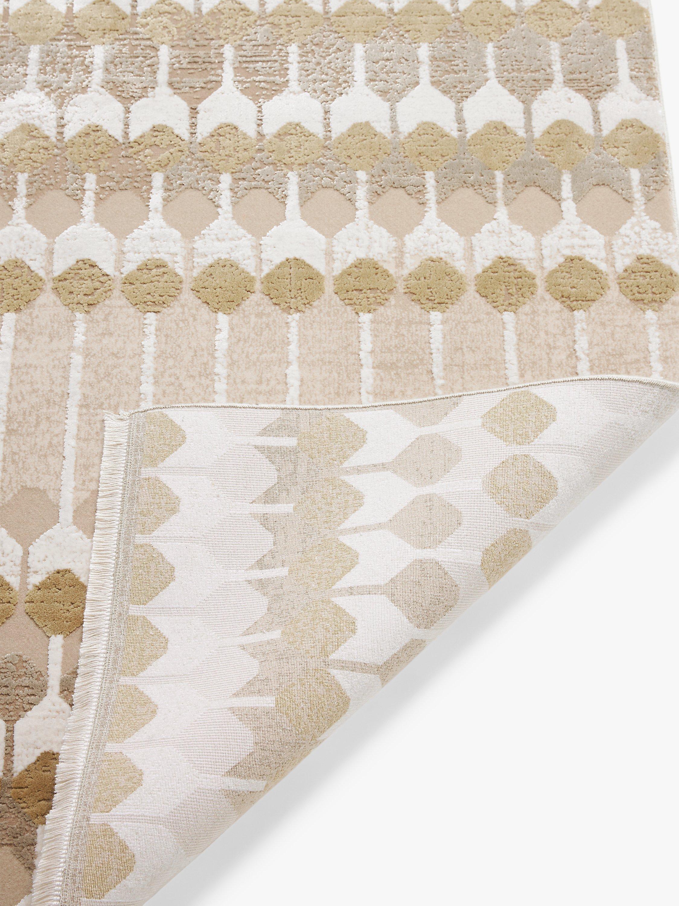 John Lewis Hive rug gold 180x120cm, imported from the UK