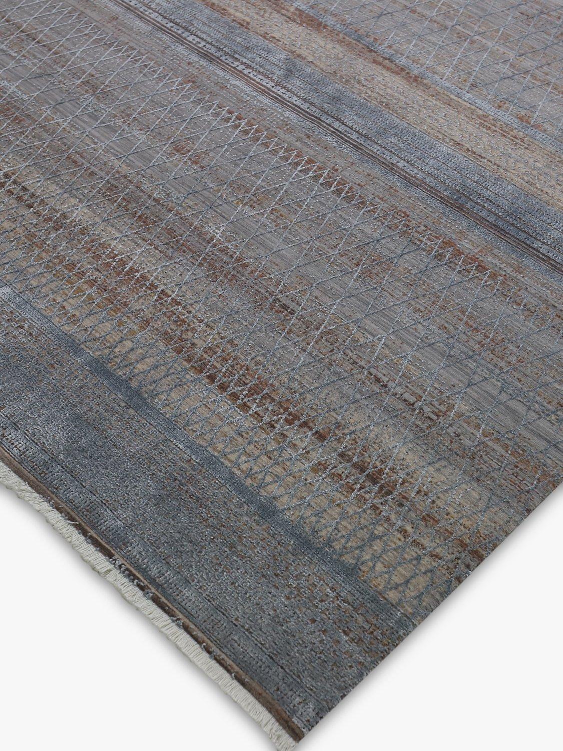 John Lewis Kargi metallic stripe rug 180x120cm (British brand)