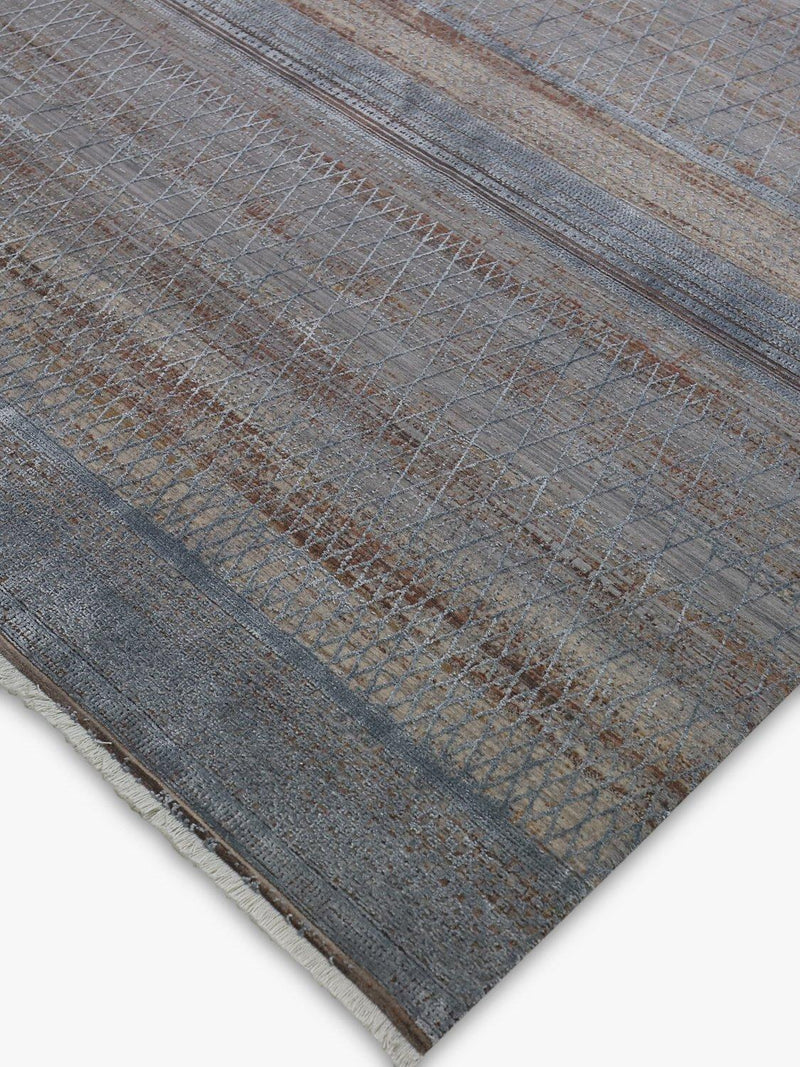 John Lewis Kargi metallic stripe rug 180x120cm (British brand)
