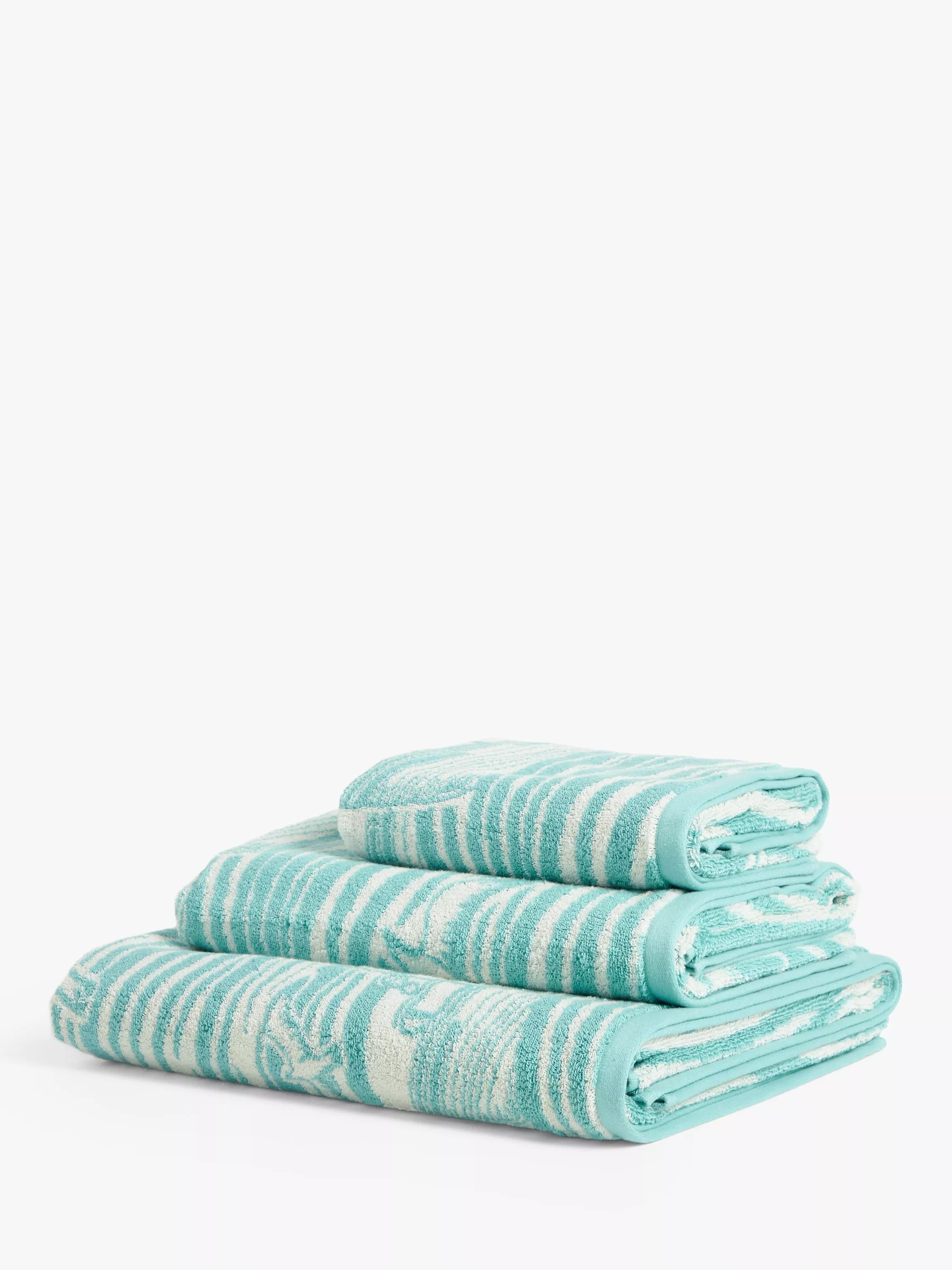 Mini Moderns Whitby Towels - Washed Denim Bath Towel