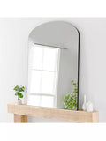 Yearn arched wood frame leaner mirror, imported from the UK