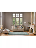 Laura Ashley rug teal Catarina design 280x200cm, UK version