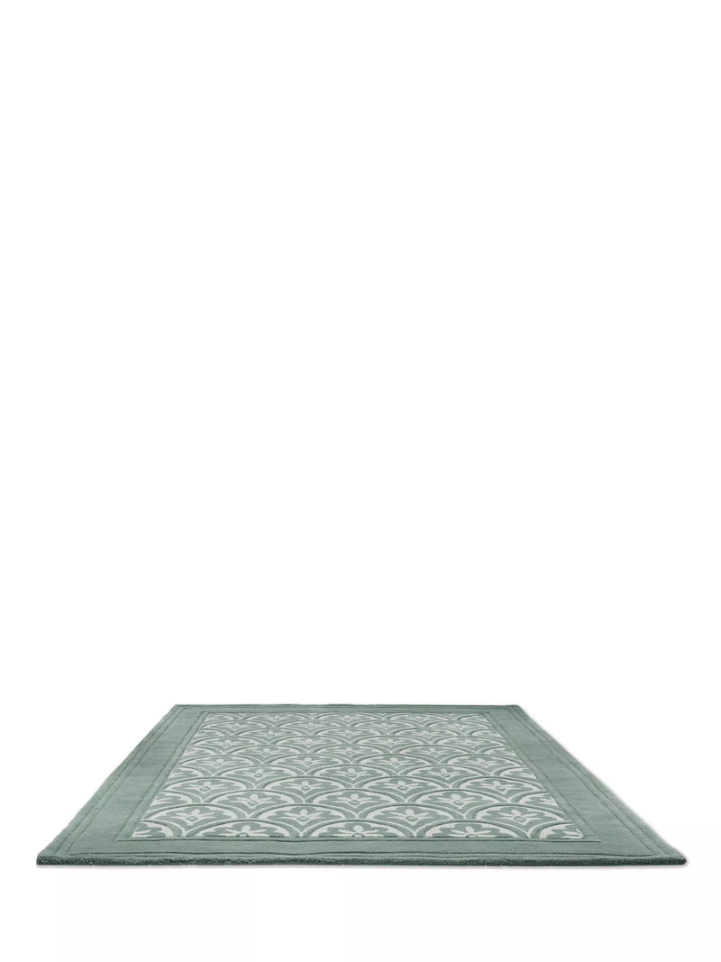 Laura Ashley rug teal Catarina design 280x200cm, UK version