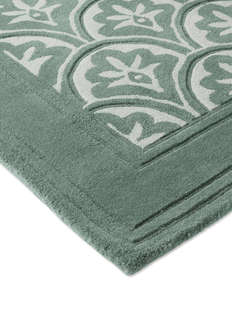 Laura Ashley rug teal Catarina design 280x200cm, UK version