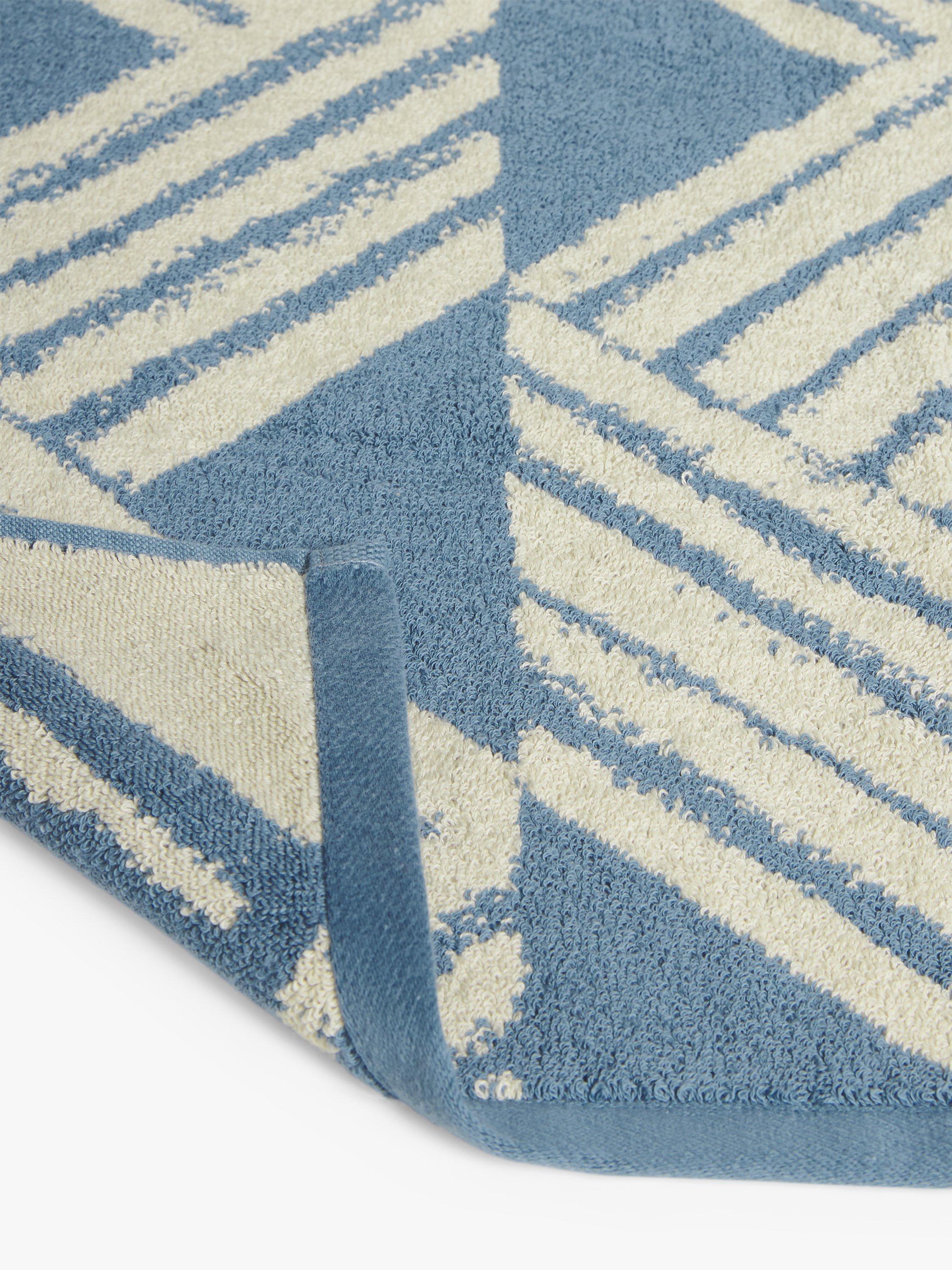 John Lewis Klo jacquard cotton bath towel, UK version