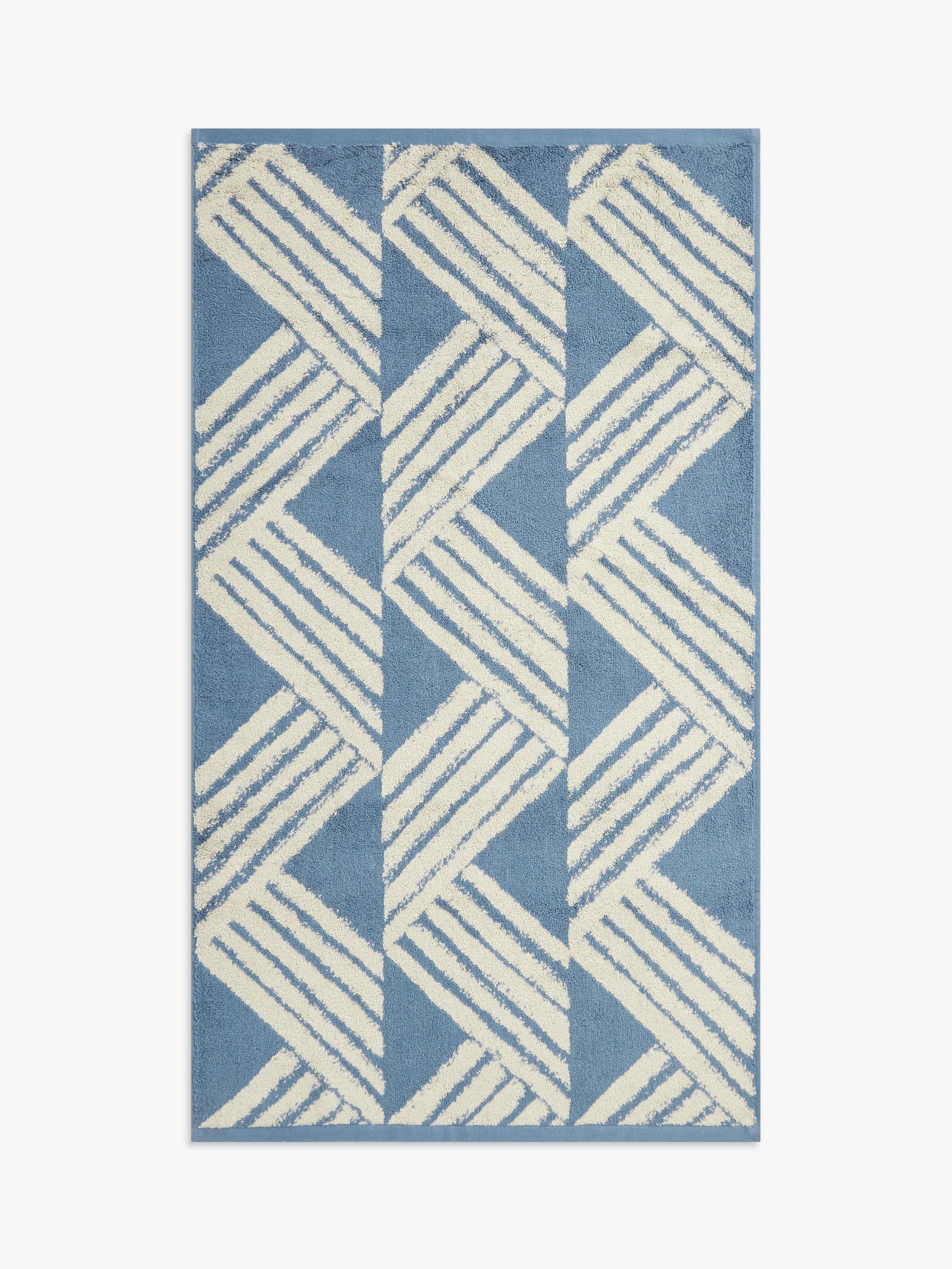 John Lewis Klo jacquard cotton bath towel, UK version