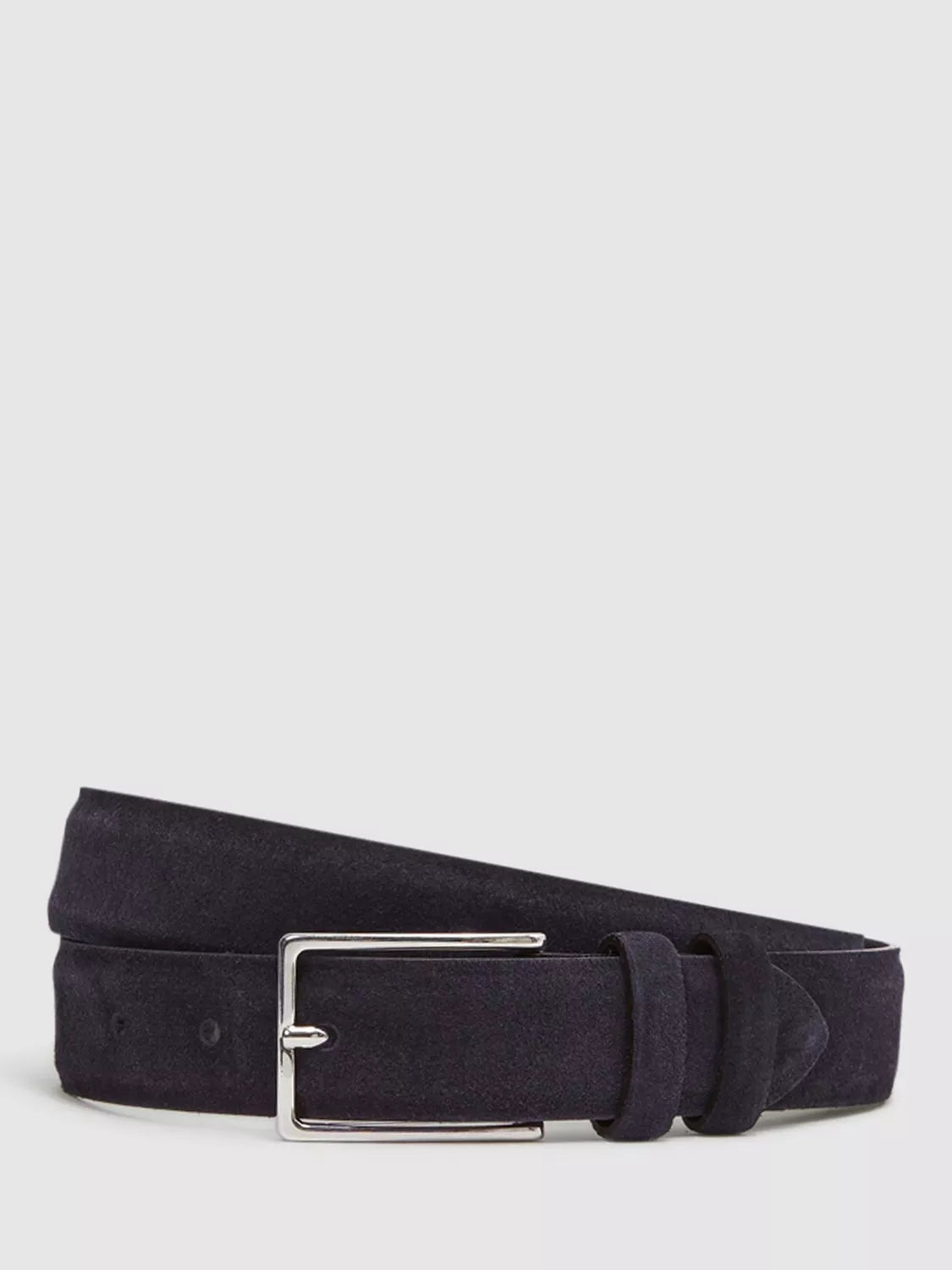 Reiss Dante suede leather belt formal accessory - British product