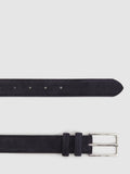 Reiss Dante suede leather belt formal accessory - British product