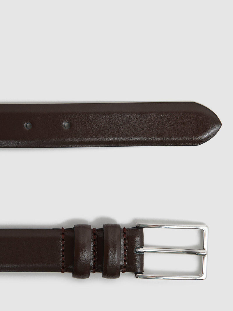 Reiss Dante leather belt formal accessory, UK version