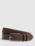Reiss Dante leather belt formal accessory, UK version
