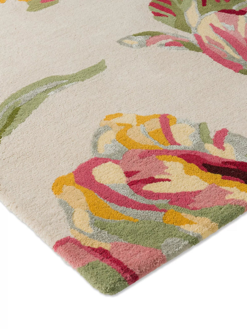 Laura Ashley Gosford Floral Rug 140x200cm (British brand)