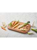 Jamie Oliver by Tefal natural acacia wood chopping board (British brand)