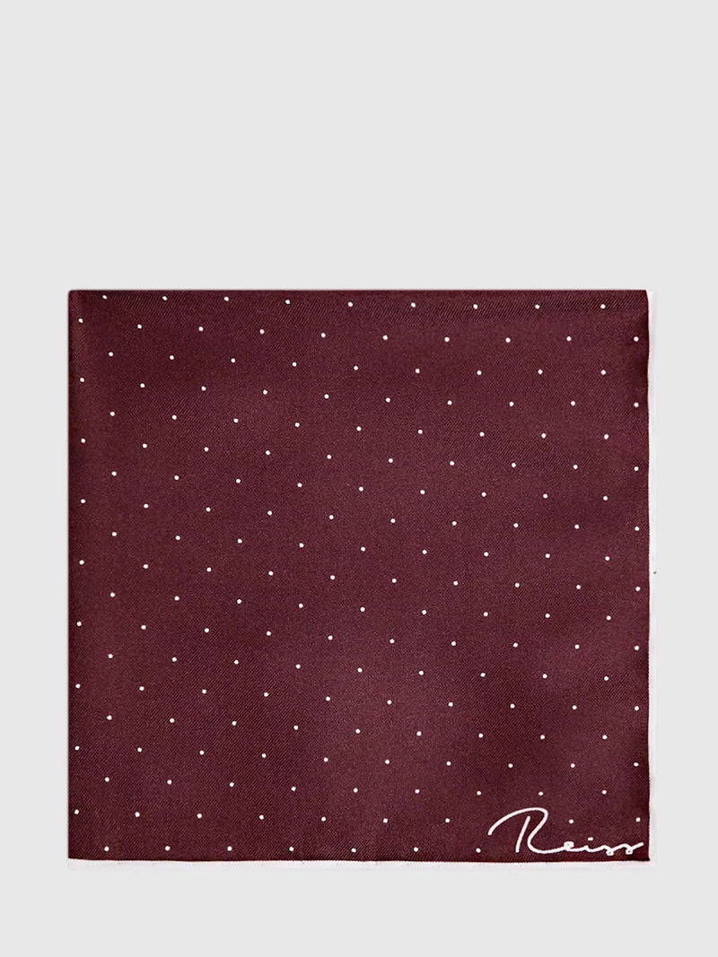 Reiss Liam Silk Pocket Square