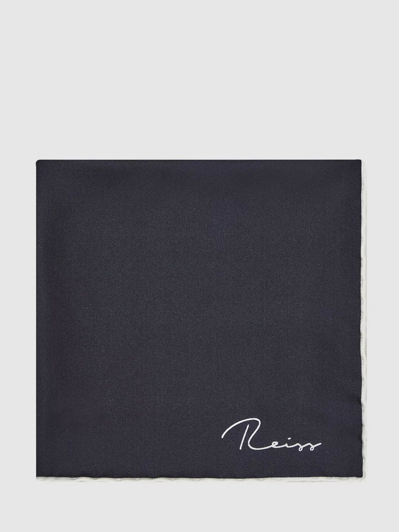 Reiss Ceremony Silk Pocket Square