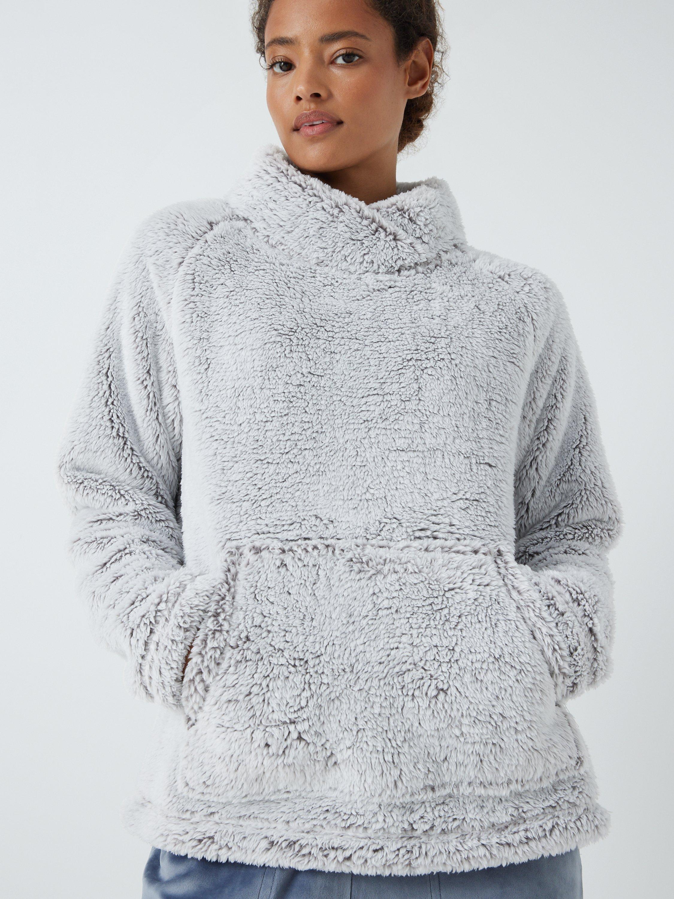 John Lewis High Pile Snuggle Fleece Top Long Sleeve, UK version