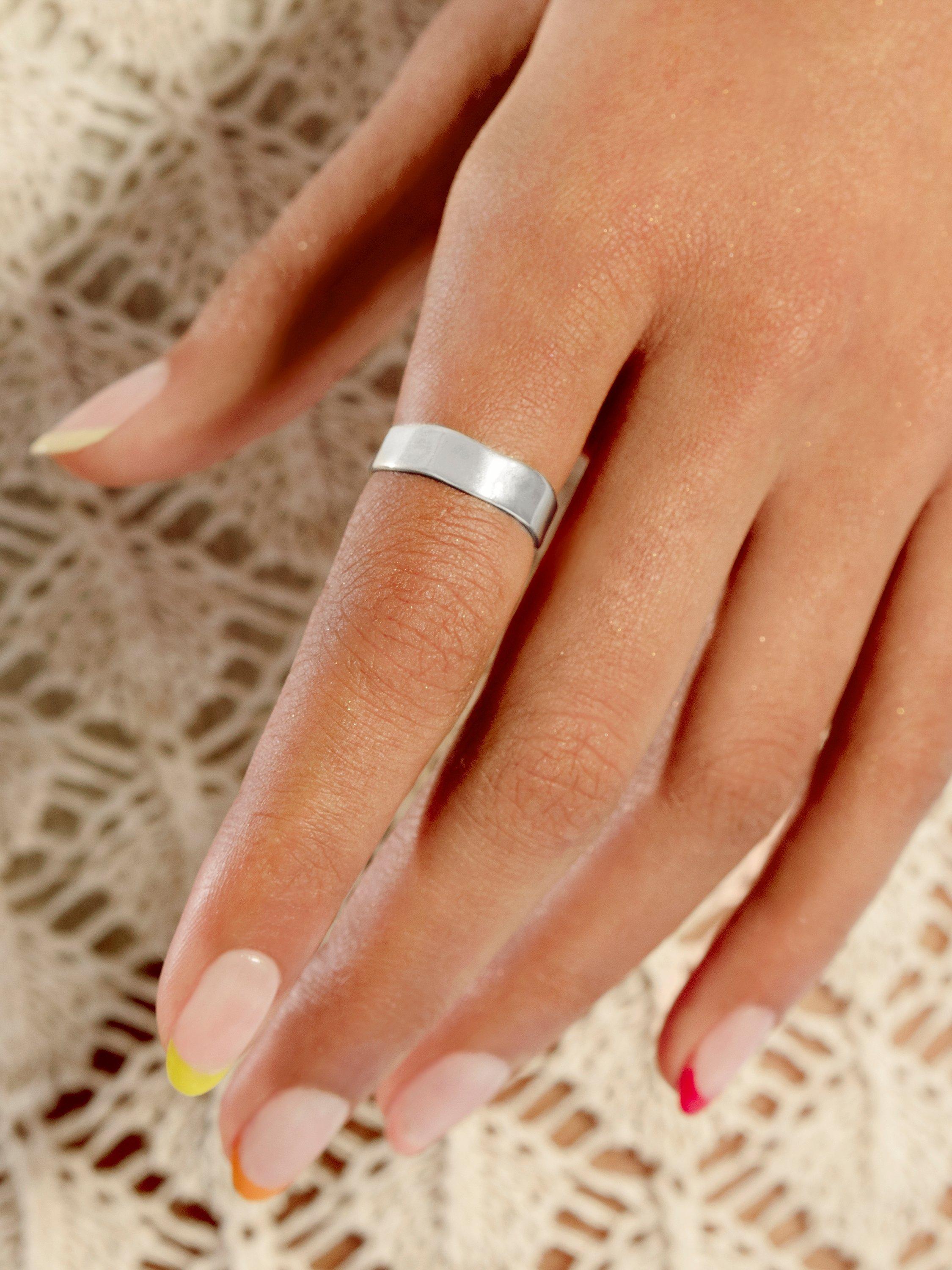 Monica Vinader Siren Muse ring in silver - British product