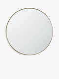 John Lewis Scandi round mirror 50cm - British product