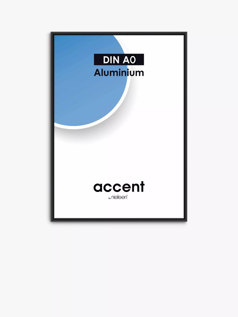 nielsen Accent Aluminium Poster Frame, Black