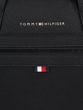 Tommy Hilfiger Essential Computer Bag black faux leather, imported from the UK