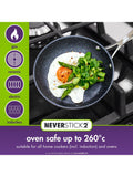 Eaziglide Neverstick2 non-stick casserole 32cm - British product