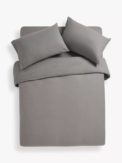 John Lewis John Lewis Warm & Cosy Brushed Cotton Bedding Single Duvet Cover- Buy online at McGrocer