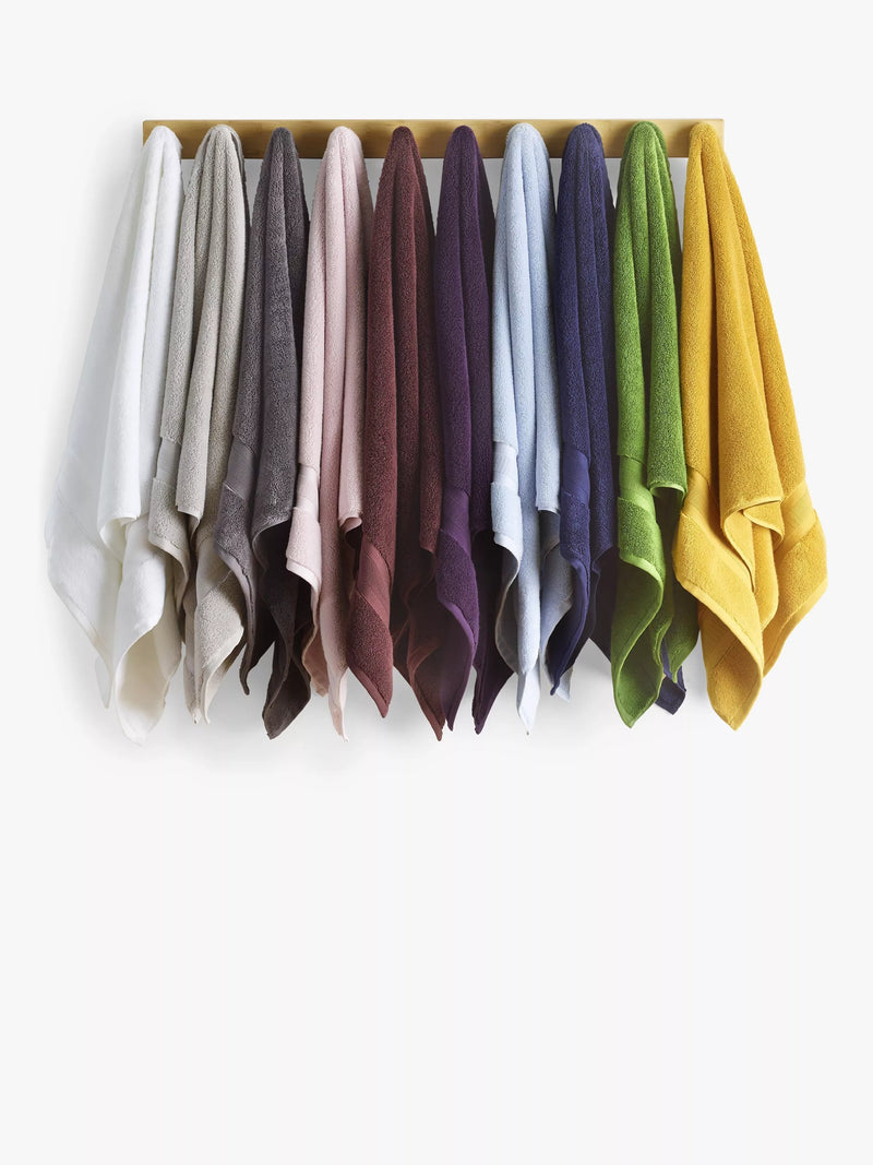 Jasper Conran London zero twist cotton bath towel, imported from the UK