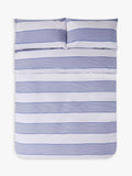 Jasper Conran London duvet cover set pinstripe jacquard super king - British product