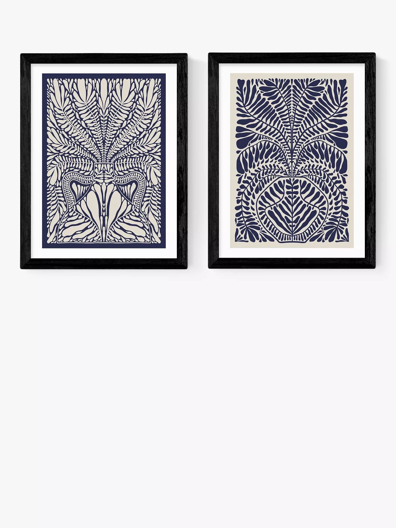 East End Prints Alisa Galitsyna foliage framed prints, UK version