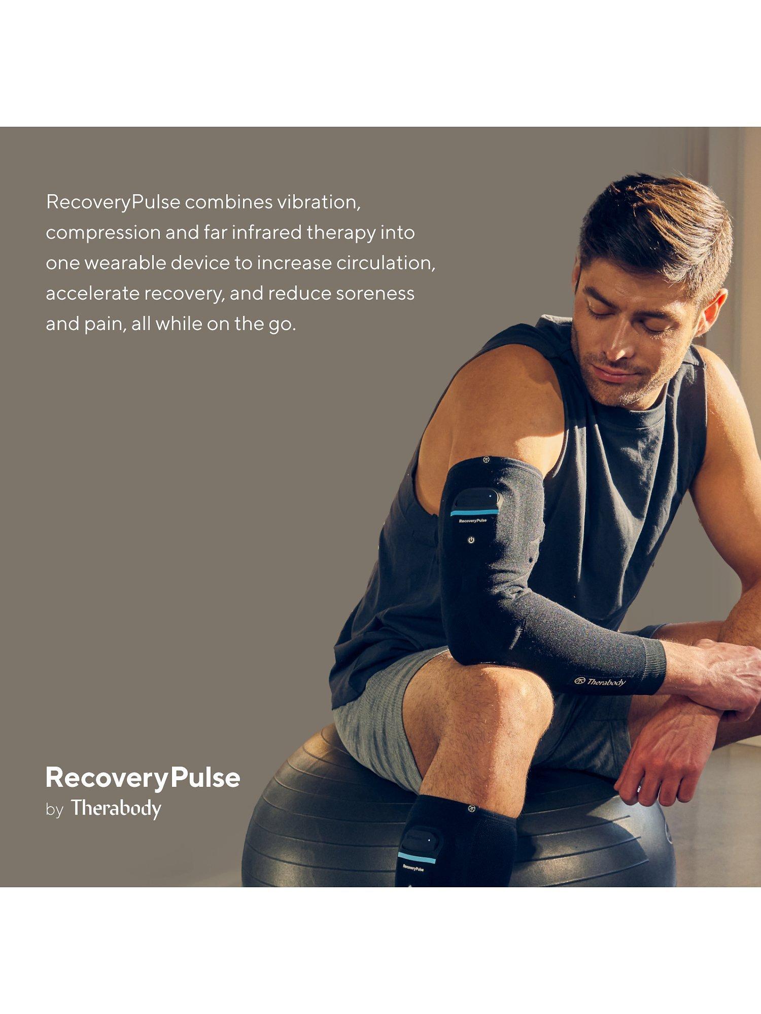 Therabody RecoveryPulse Arm vibrerende kompresjons sleeve (britisk merke)
