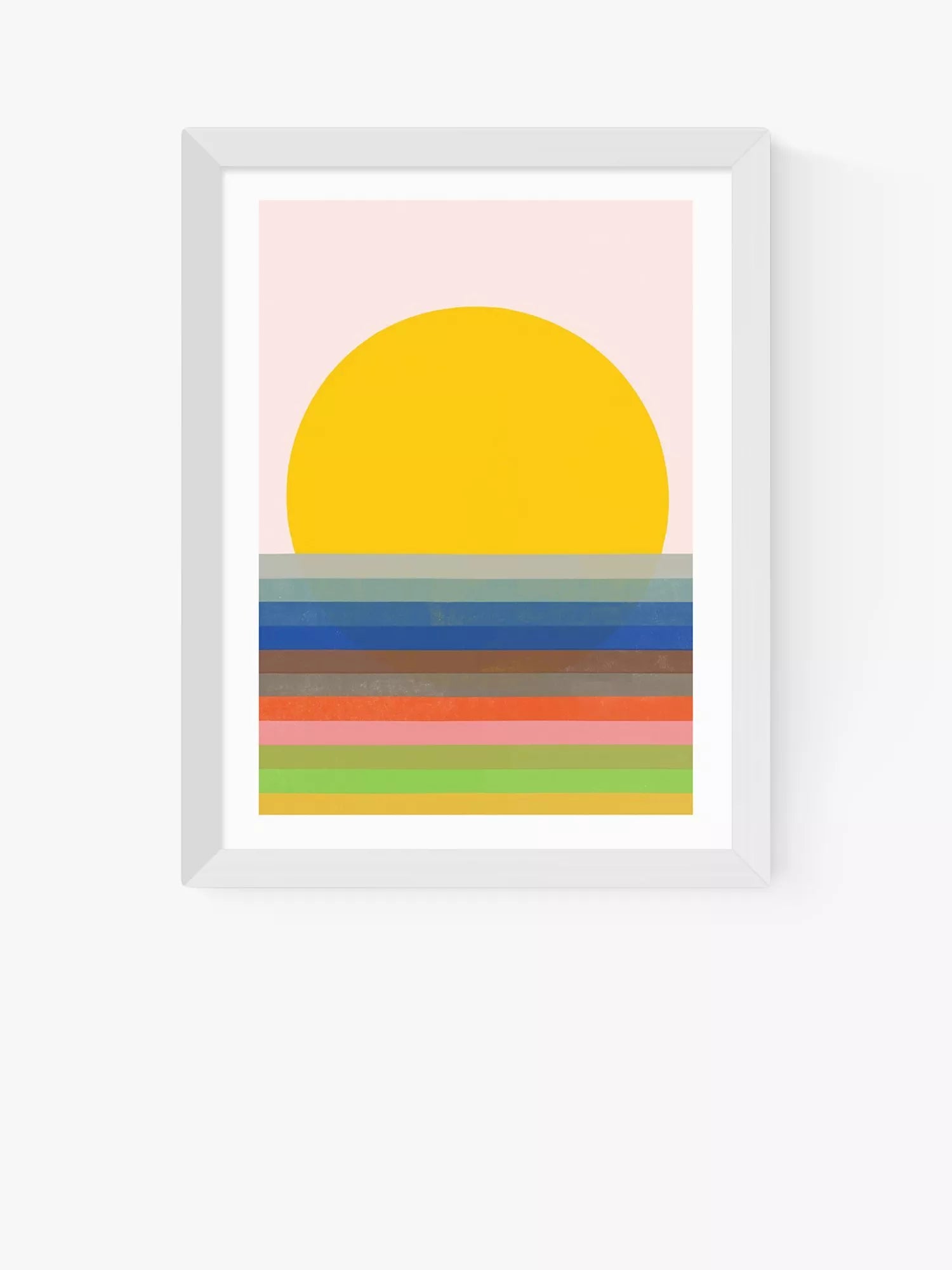 EAST END PRINTS Garima Dhawan Hope II مطبوعة مؤطرة 33.4x28.4 سم (علامة تجارية بريطانية)