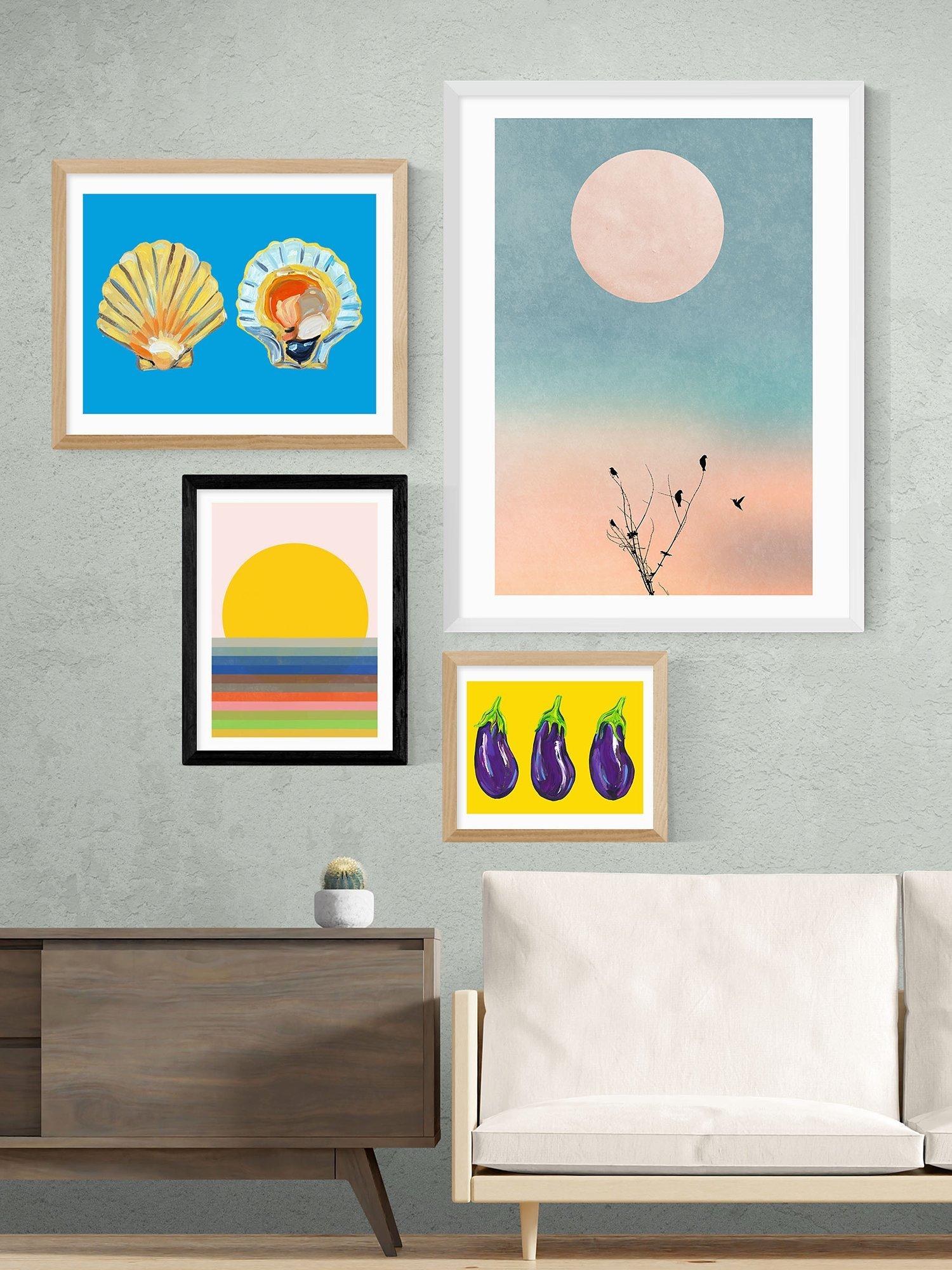 EAST END PRINTS Garima Dhawan Hope II مطبوعة مؤطرة 33.4x28.4 سم (علامة تجارية بريطانية)