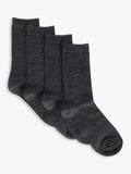 John Lewis Merino Wool Rich Ankle Socks, Pack of 2