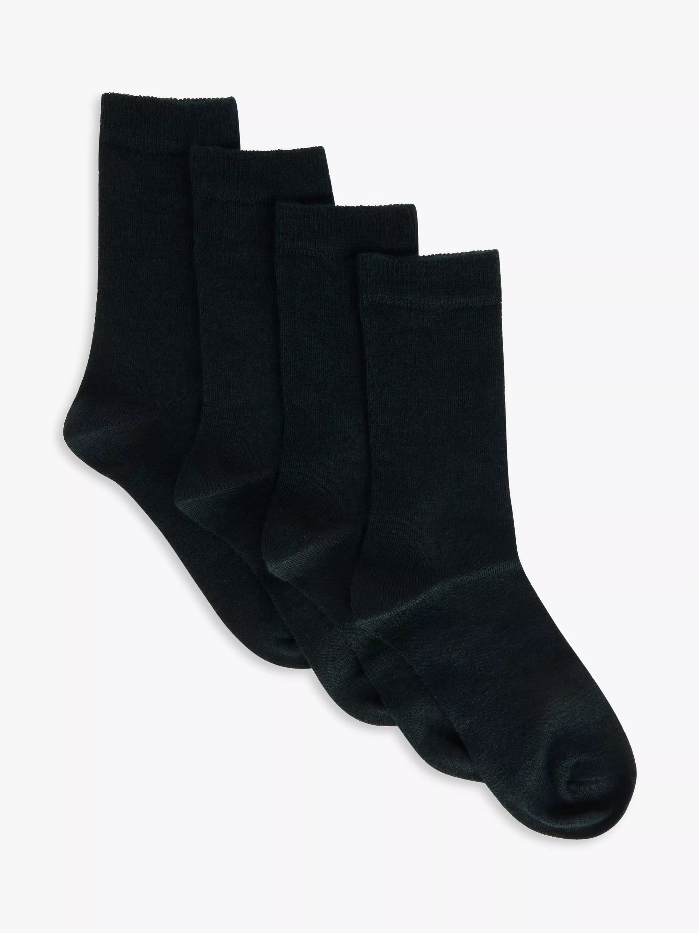John Lewis Merino Wool Rich Ankle Socks, Pack of 2