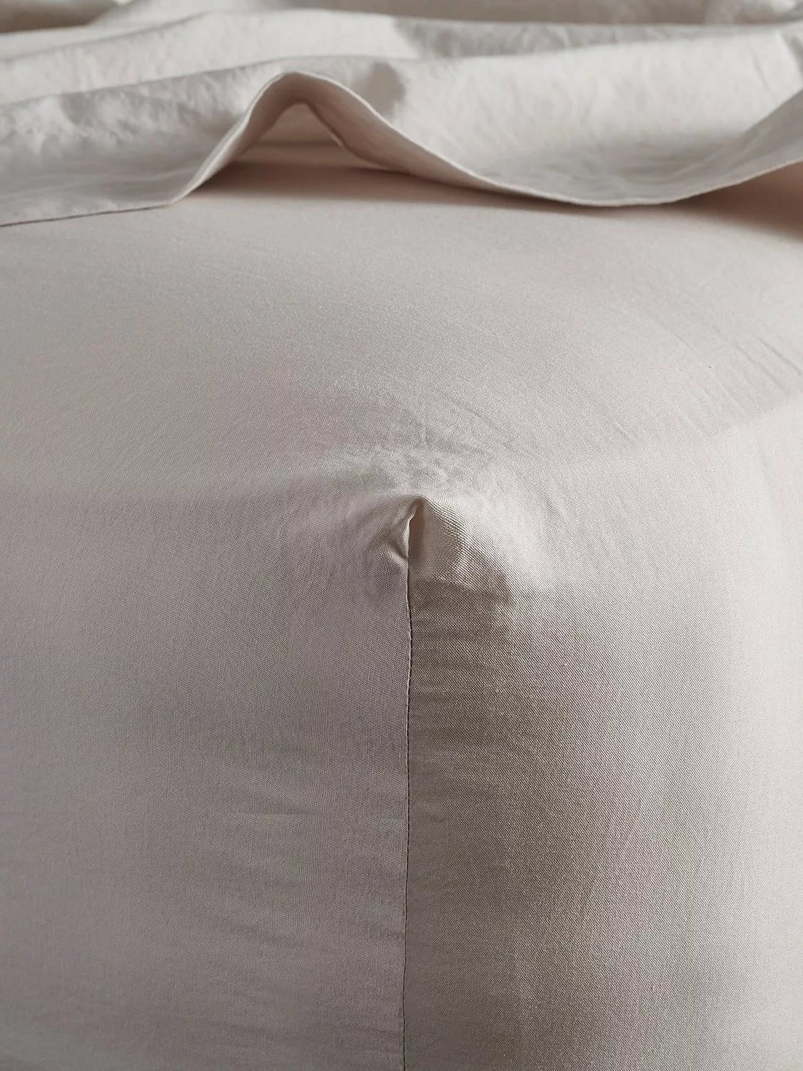 Bedfolk Relaxed Cotton Deep Fitted Sheets - Snow Super king
