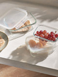 John Lewis airtight leak-proof glass storage container, clear, UK version