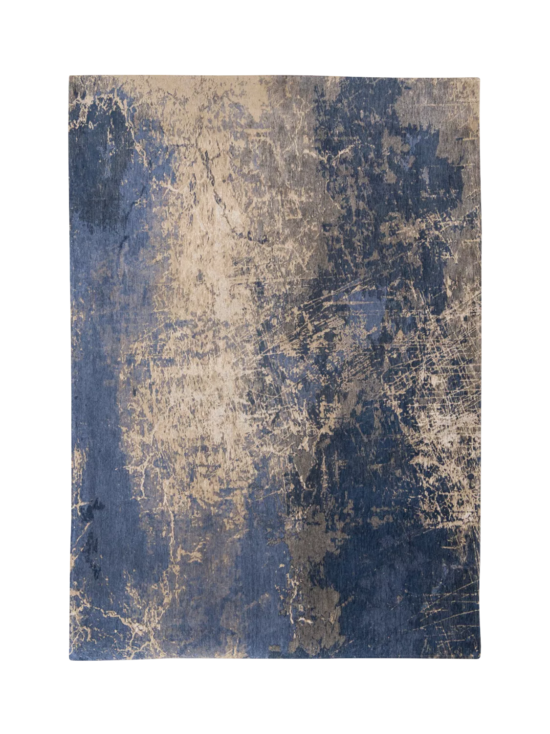 Louis De Poortere Cracks Deep Mine Abstract Machine Woven Rug 140 x 200cm