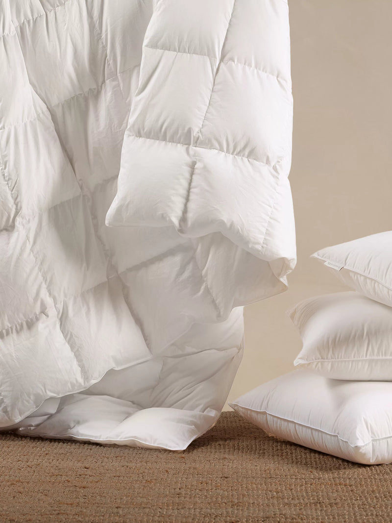 Bedfolk recycled down duvet 4.5 Tog - British product