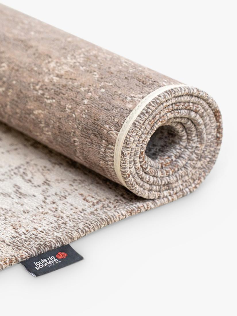 Tapis médaillon Louis De Poortere lavable en machine polyester, version Royaume-Uni