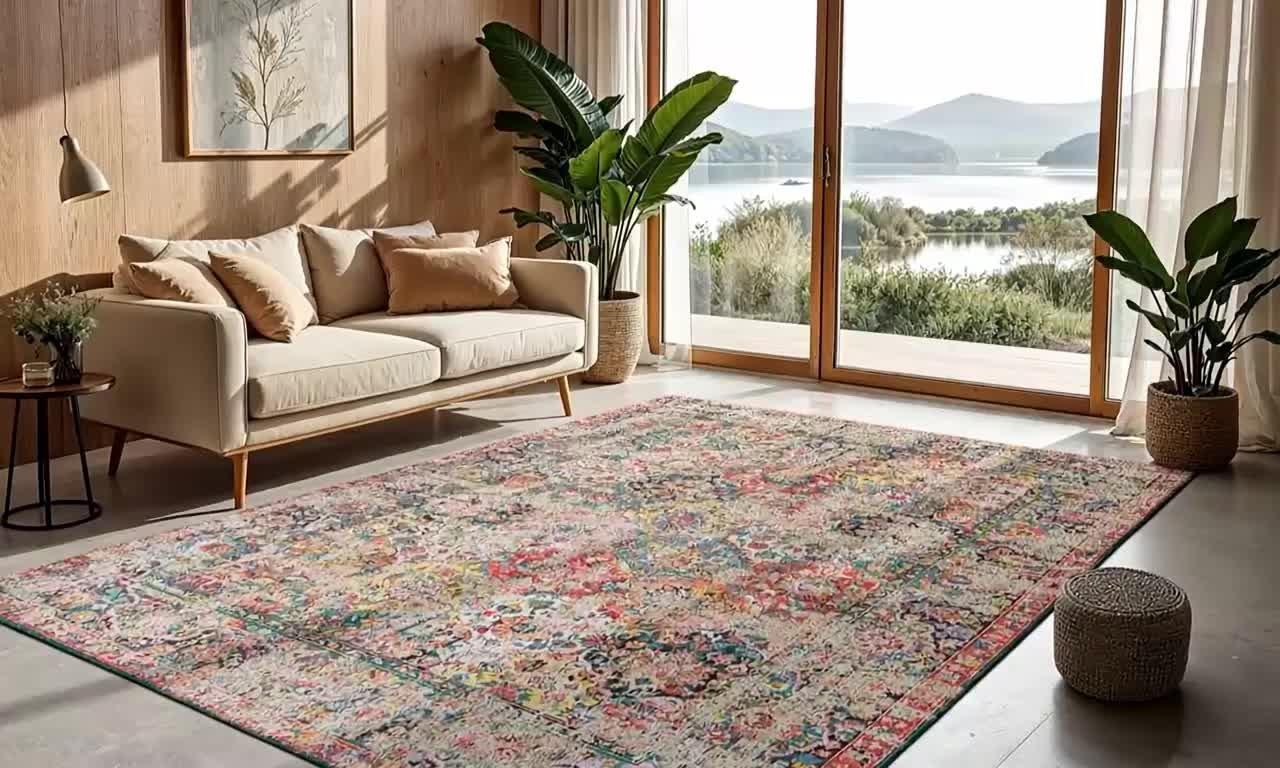 Louis De Poortere Bakhtia Fener rug 280x200cm (British brand)