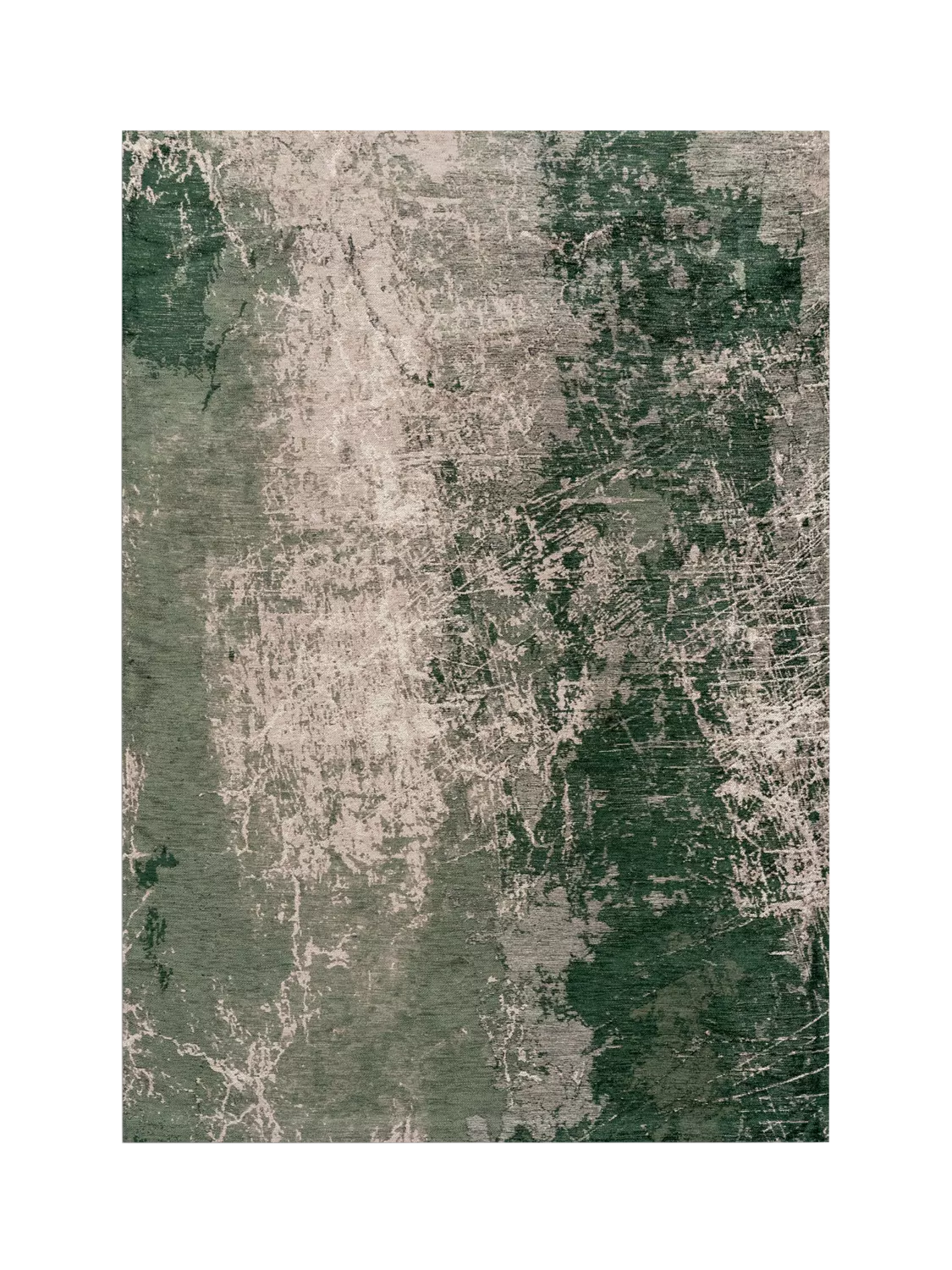 Louis De Poortere Cracks Deep Mine Abstract Machine Woven Rug 140 x 200cm