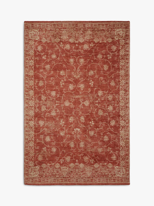 Louis De Poortere Casablanca Rug, Terracotta