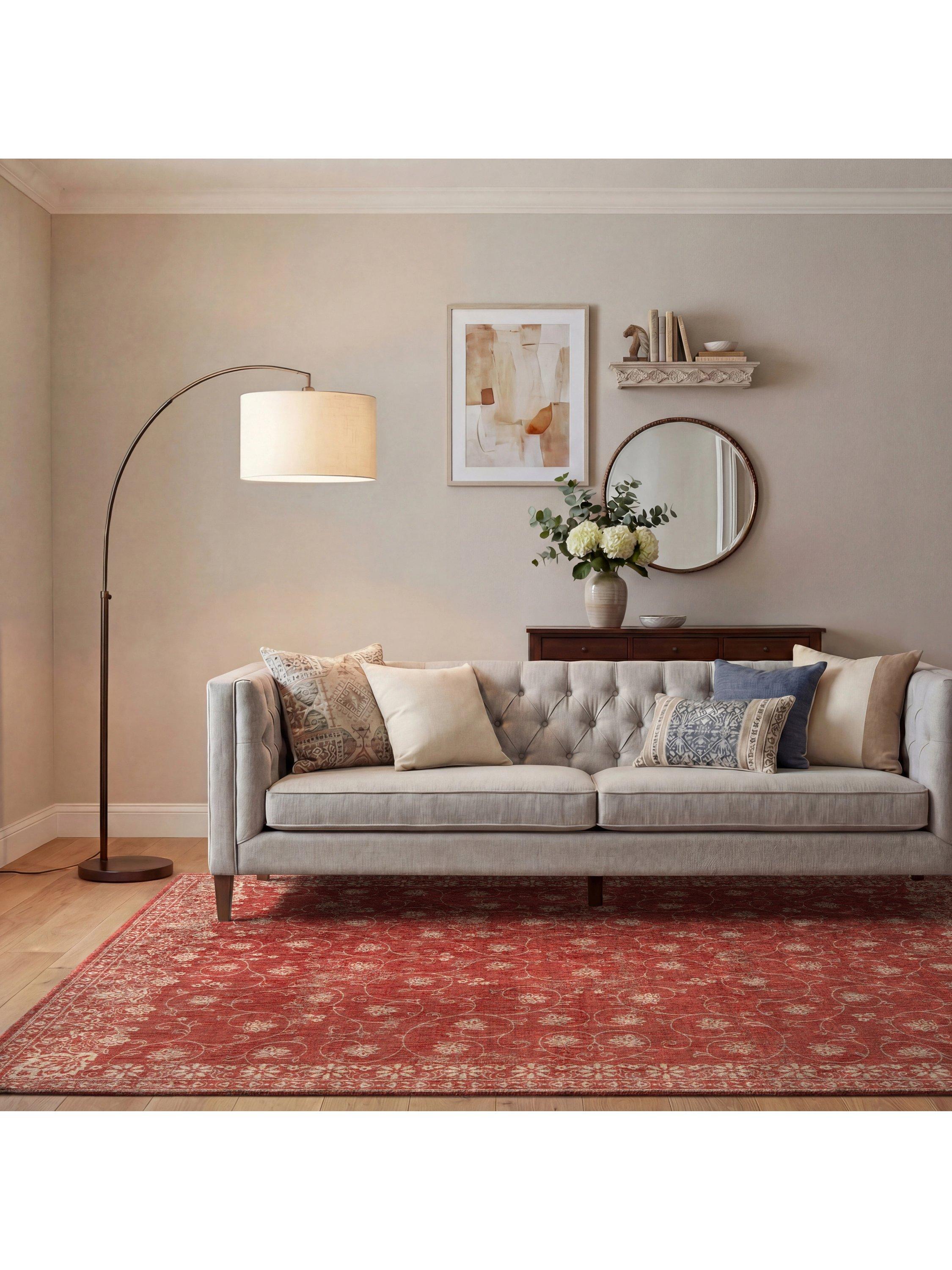 Louis De Poortere Casablanca rug Terracotta, UK version