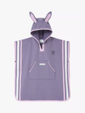 Roarsome Kids' Hop Poncho, Purple Mid