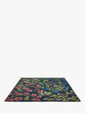 Sanderson Foraging Ullteppe Indigo 240x170cm UK-versjon