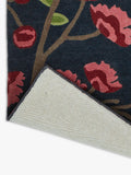 Sanderson Foraging Ullteppe Indigo 240x170cm UK-versjon