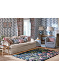 Sanderson Foraging Ullteppe Indigo 240x170cm UK-versjon