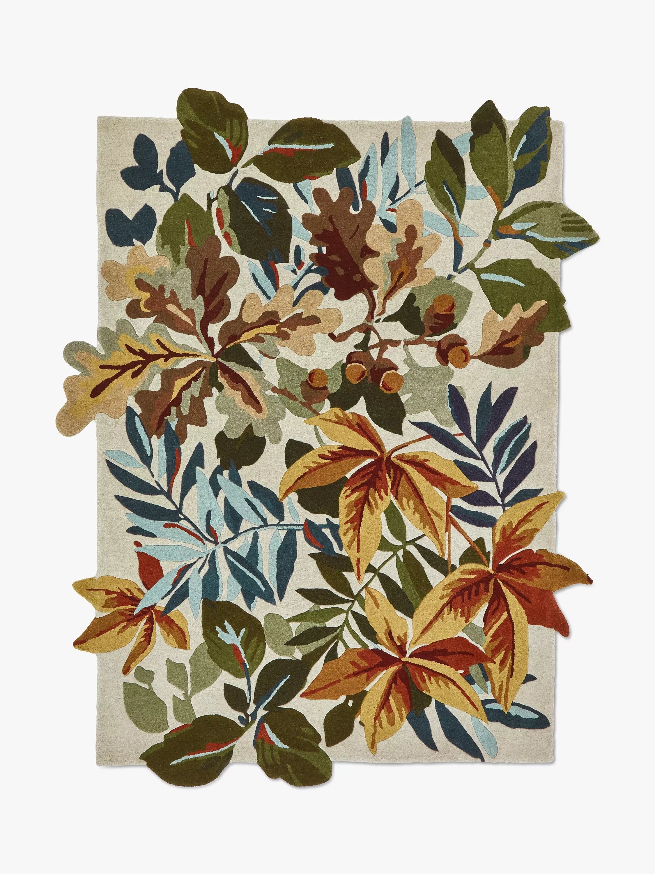 Sanderson Robins Wood Wollteppich mit Blumenmuster 200x140cm (Britische Marke)