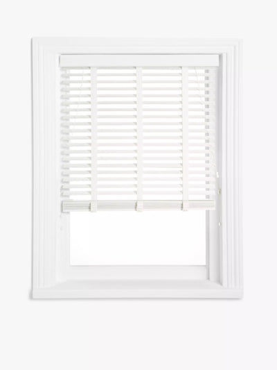John Lewis John Lewis Wood Venetian Blind, 50mm Slats- Buy online at McGrocer